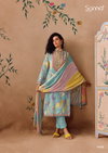 Jazba By Sadhana Hamp Linen Printed Dress Material Suppliers In India
